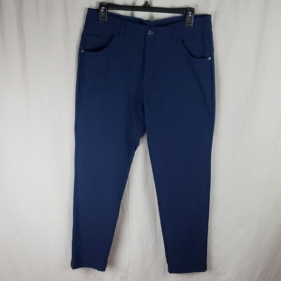 Adidas Adicross Men's 32X32 Navy Blue Golf Pants - Picture 1 of 13